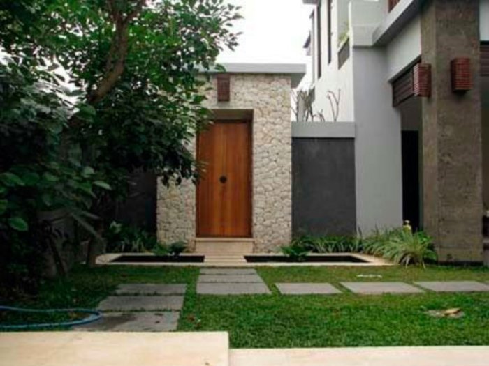 Minimalis angkul bali entrances pintu zen menilik konsep simpan sumber