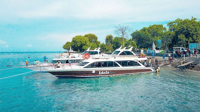 Nusa batu jungut lembongan penida pantai pelabuhan com1 wisata objek