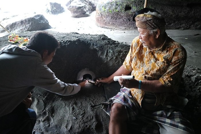 Tanah lot bali pura things do holy snake ular suci forget too don visit